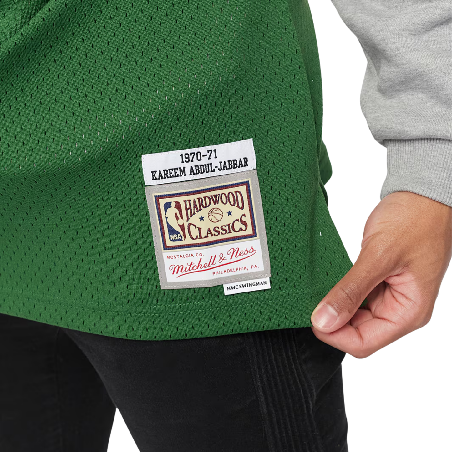 Camisa Regata NBA Milwaukee Bucks Mitchell & Ness 1970/71