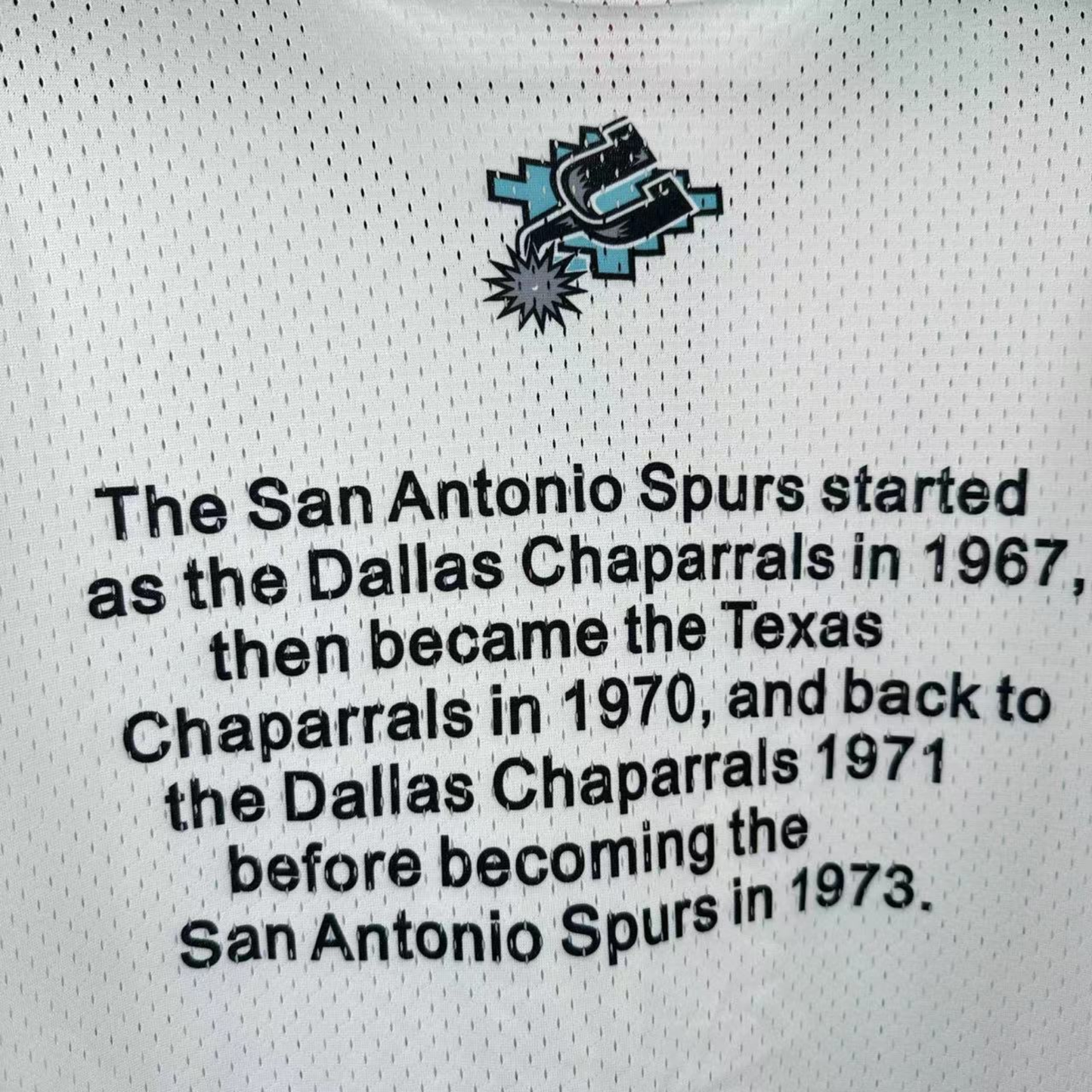 Camisa NBA San Antonio Spurs & Ness Hardwood Classics Vintage