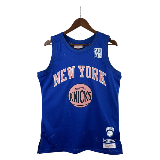 Camisa Regata New York Knicks Mitchell & Ness Hardwood Classics Edição Limitada